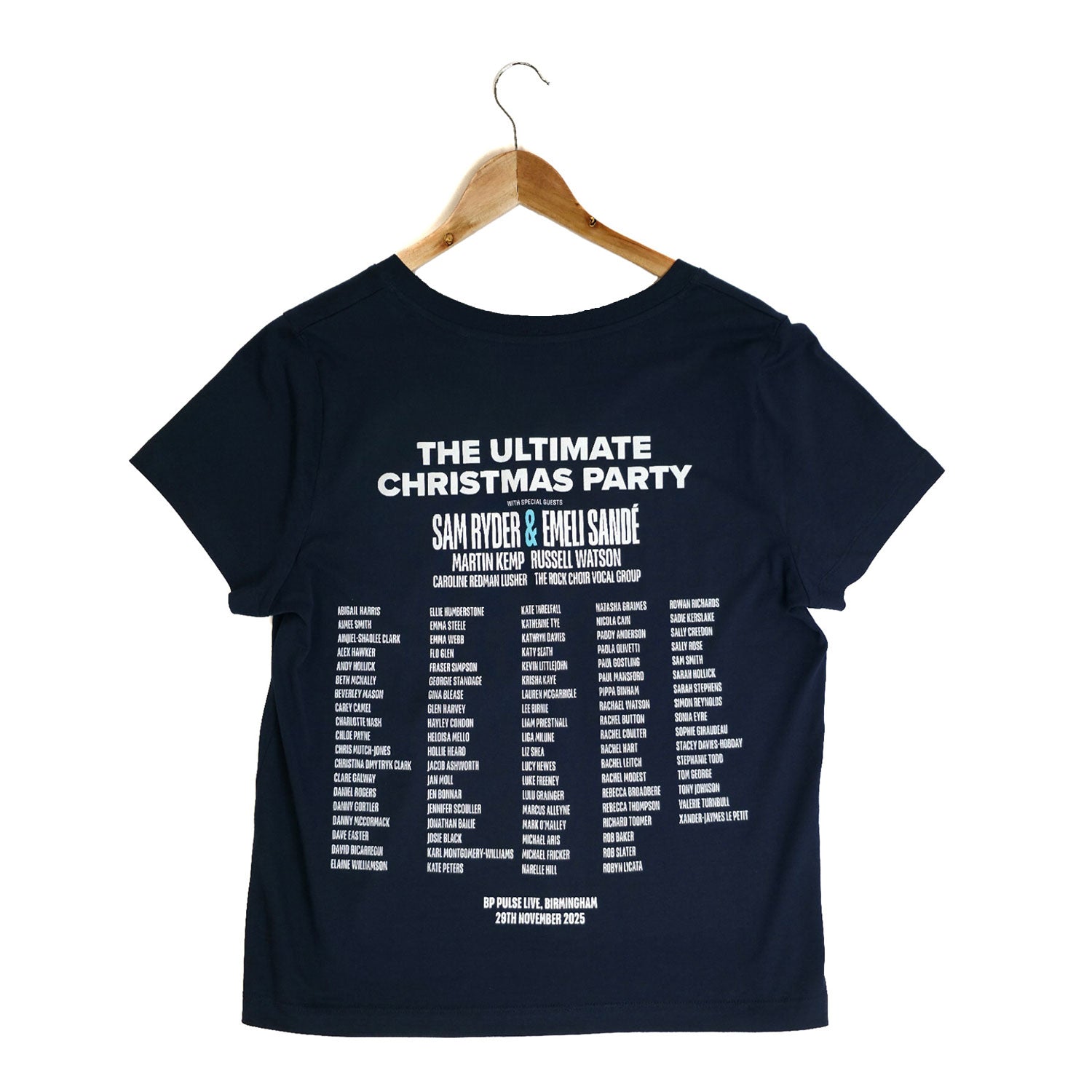 Event Line-Up Ladies V-Neck T-Shirt