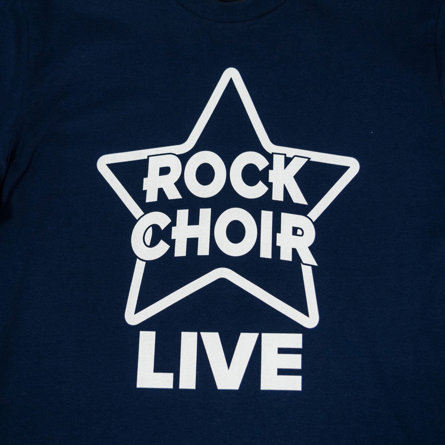 "Rock Choir LIVE" Star Logo Unisex T-Shirt